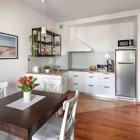 Sanhaus - Patio Mare - Z Balkonem I Parkingiem W Centrum Апартаменты Сопот