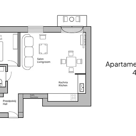 아파트 Sanhaus - Patio Mare - Z Balkonem I Parkingiem W Centrum 소포트