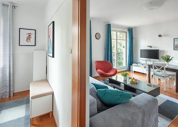 Sanhaus - Patio Mare - Z Balkonem I Parkingiem W Centrum * Sopoty